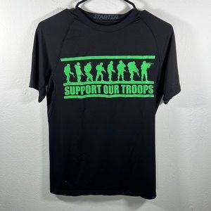 Starter, medium, Black and Green and Black T-Shirt